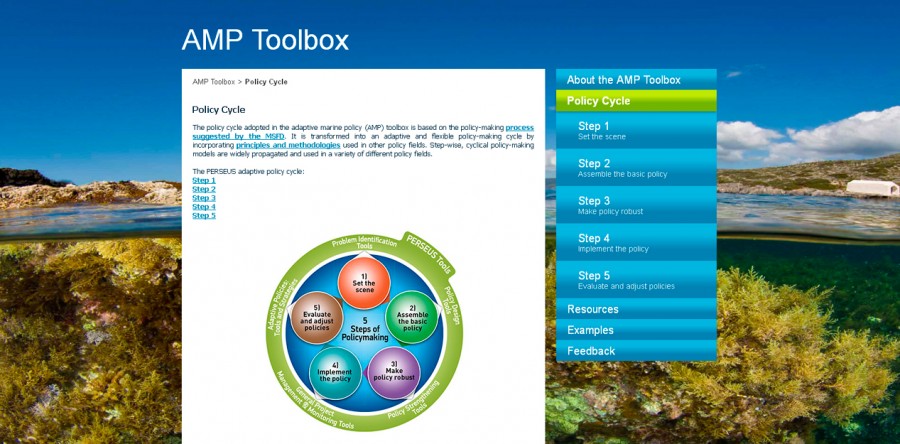 A toolbox for marine policymakers