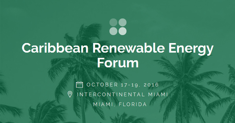 EU expertise presented at the Caribbean Renewable Energy Forum 2015